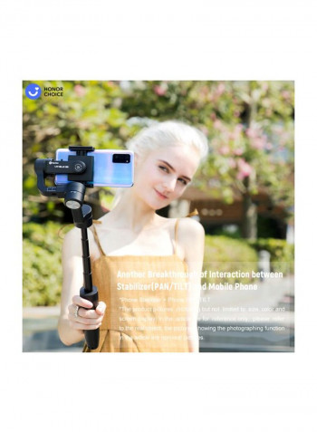 3-Axis Gimbal Stabilizer Black