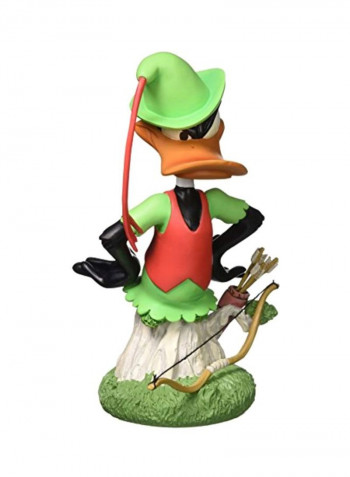 Daffy Duck As Robin Hood Merrie Melodies Figurine Green/Red/Black 7.5inch