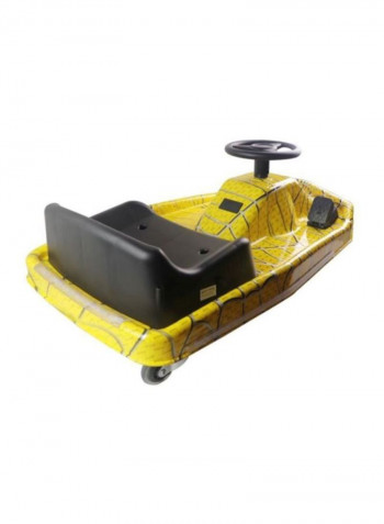 Crazy Cart Electric 360 Spinning Drifting Kids Ride On Scooter 16.5kg