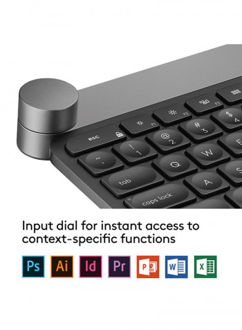 Craft Advanced Keyboard With Creative Input Dial Black