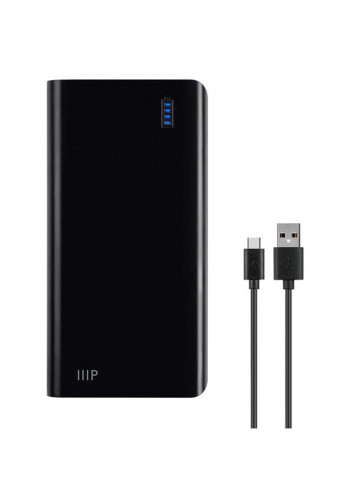 27000 mAh Portable Power Bank Black