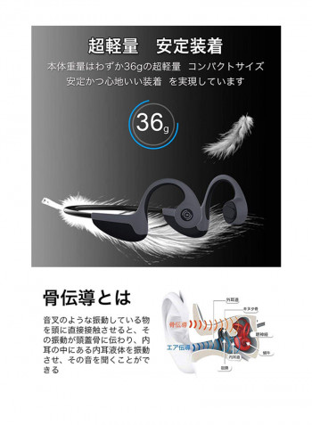 Wireless In-Ear Earphones Black