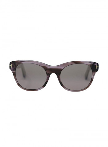 Women's Rimmed Wayfarer Sunglasses - Lens Size: 51 mm