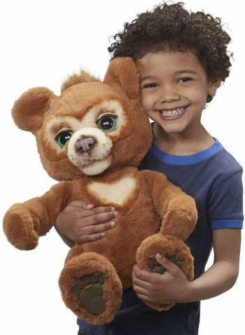 The Curious Bear Interactive Plush Toy