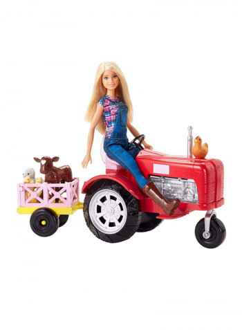 Doll And Tractor