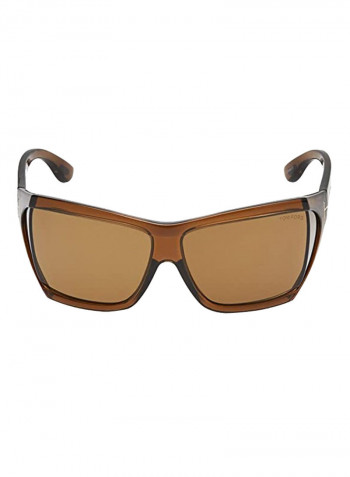 Women's UV Protection Rectangular Sunglasses - Lens Size: 62 mm