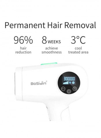 Intense Pulse Laser Hair Removal Machine White