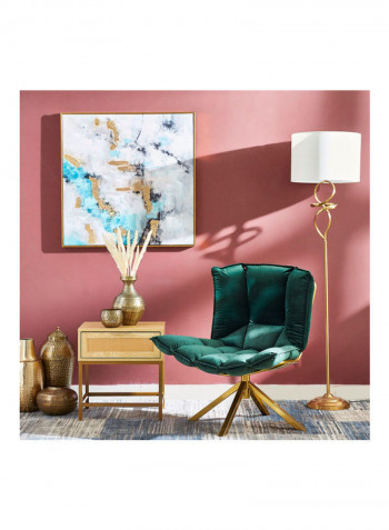 Regano Accent Chair Green/Gold
