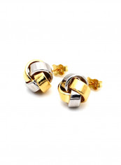 18k Gold Twisted Round Earring Set reviews 18k Gold Twisted Round Earring Set