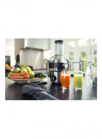 Avance Centrifugal Stainless Steel Juicer 1 l HR1922/21 Black/Grey