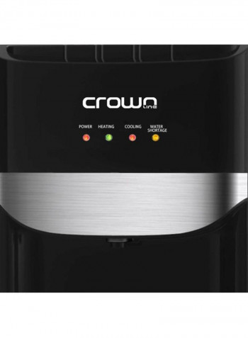 Top And Bottom Loading Water Dispenser 20L WD-194 Black/Silver
