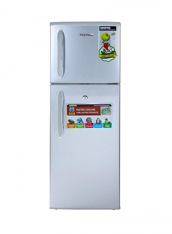 Double Door Refrigerator 120W 180L GRF1856WPN Silver