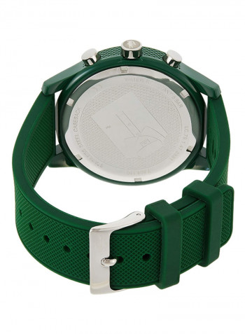 Men's Water Resistant Silicone Chronograph Watch 2010973