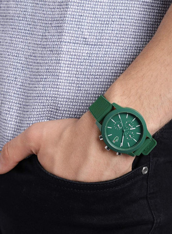 Men's Water Resistant Silicone Chronograph Watch 2010973