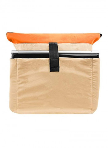Backpack Bag For HP Pro X2 410 G1 Tablet 11.6-Inch Beige/Orange
