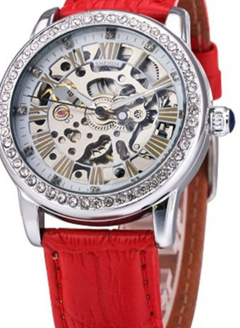 Women's Round Shape Analog Watch NSSB037005728