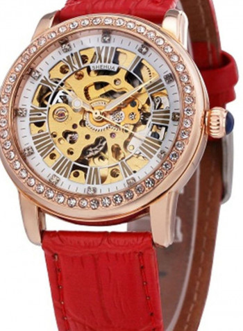 Women's Round Shape Analog Watch NSSB037005732