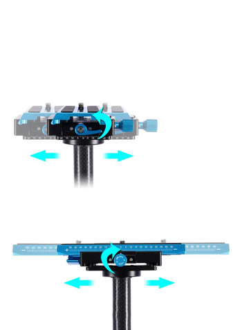 Handheld Camera Stabilizer Blue