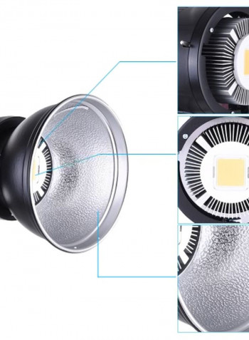 High Power LED Video Light-EU 2.2kg Black