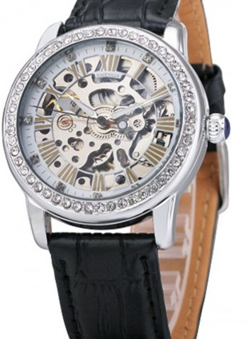 Women's Round Shape Analog Watch NSSB037005731