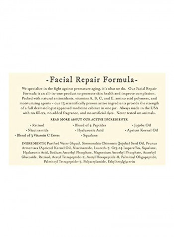 Facial Repair Formula 2ounce