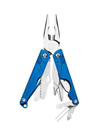 13-In-1 Multi-Use Tool Silver/Blue 8.3centimeter