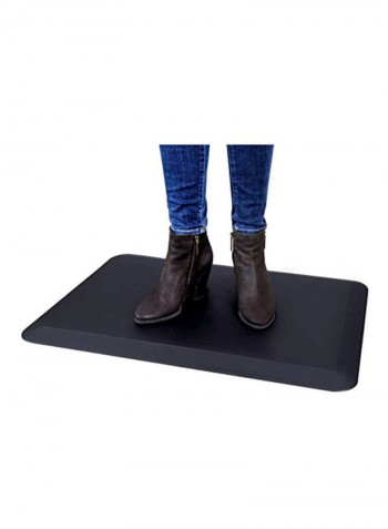 Anti-Slip Floor Mat Black 20x30inch