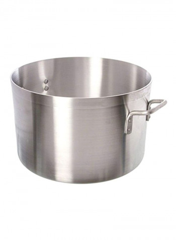 Aluminium Stockpot Silver 16x12inch