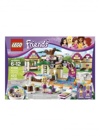 423-Piece Friends Heartlake City Pool Set