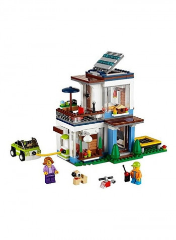 386-Piece Creator Modular Modern Home Building Toy