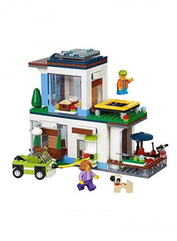 386-Piece Creator Modular Modern Home Building Toy