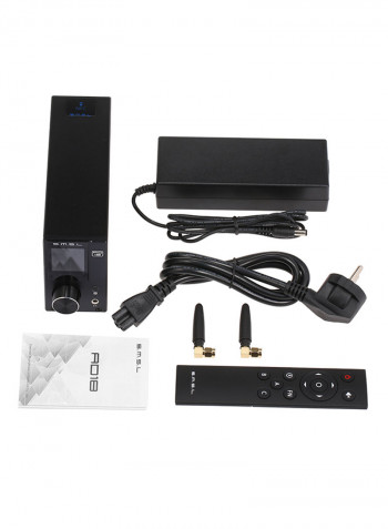 AD18 HI-FI Audio Stereo Amplifier with Bluetooth USB Amplifier for Speaker AD18 Black