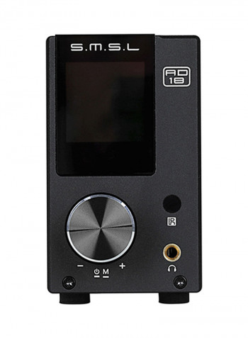 AD18 HI-FI Audio Stereo Amplifier with Bluetooth USB Amplifier for Speaker AD18 Black