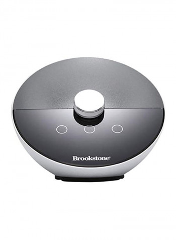 Smart Light Control Alarm Speaker Silver/Black