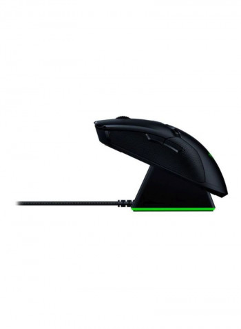 Viper Ultimate Wireless Gaming Optical Mouse With Charging Dock Black
