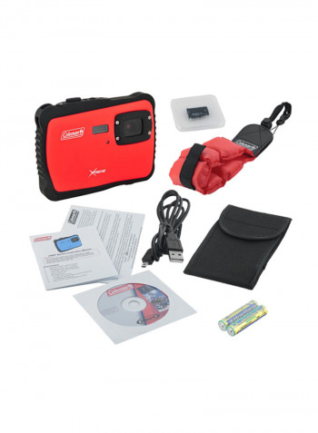 C6WP-R Xtreme Underwater Point And Shoot Digital Video Camera