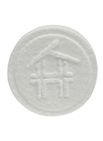 300-Piece Compressed Tissue Coins White