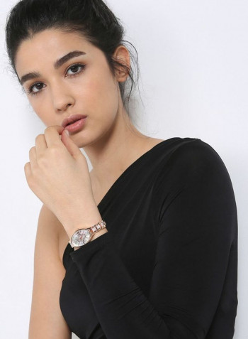 Women's 22K Gold Plated Analog Watch P-21864
