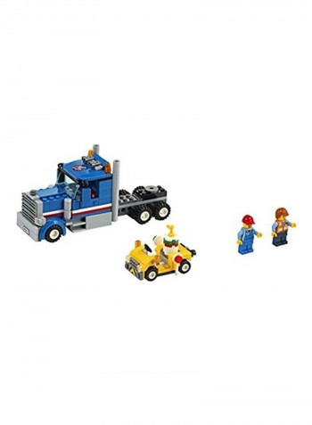 448-Piece City Training Jet Transporter Building Toy