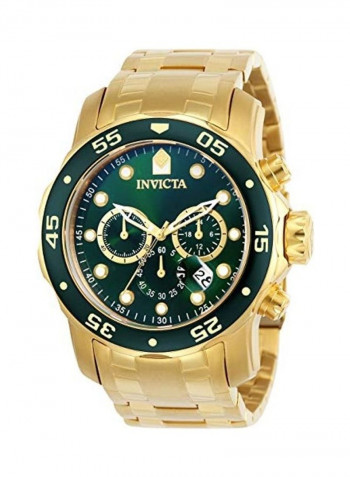 Stainless Steel Chronograph Quartz Watch