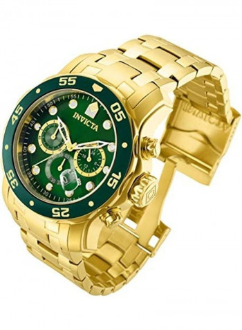 Stainless Steel Chronograph Quartz Watch