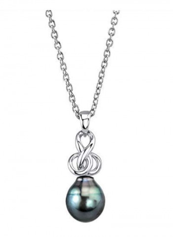Sterling Silver Pearl Adrian Pendant Necklace