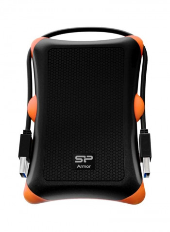 Armor A30 External Hard Drive 1تيرابايت أسود /برتقالي.