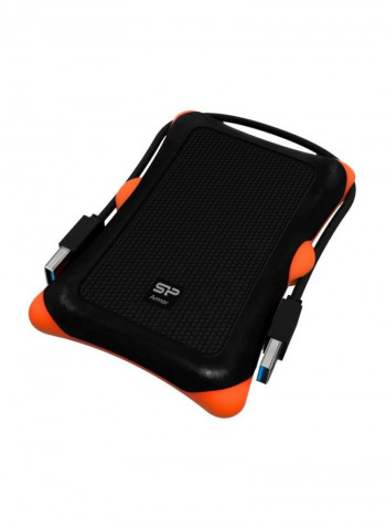 Armor A30 External Hard Drive 1تيرابايت أسود /برتقالي.