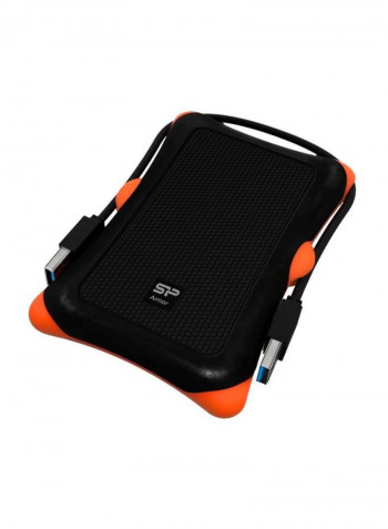 Armor A30 External Hard Drive 1TB Black/Orange