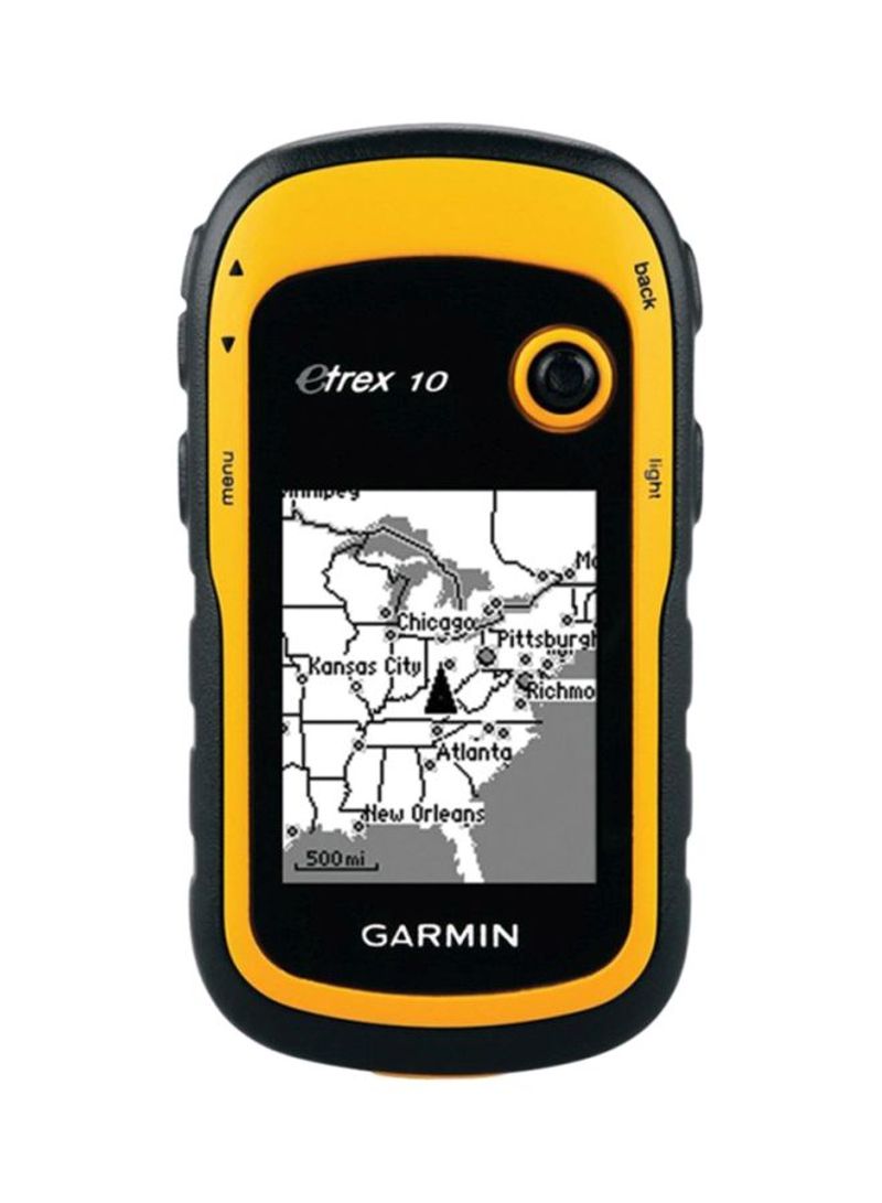 eTrex 10 Worldwide GPS 14.2 x 8.99 x 7.01cm