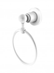 Astor Place Collection Towel Ring White 6x6x7inch