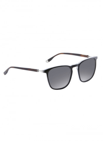 Men's Square Frame Polarized Sunglasses - Lens Size: 54 mm