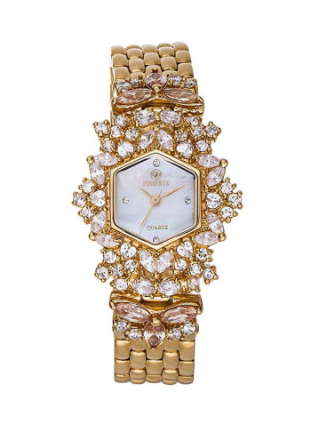 Women's 22K Gold Plated Analog Watch P21843