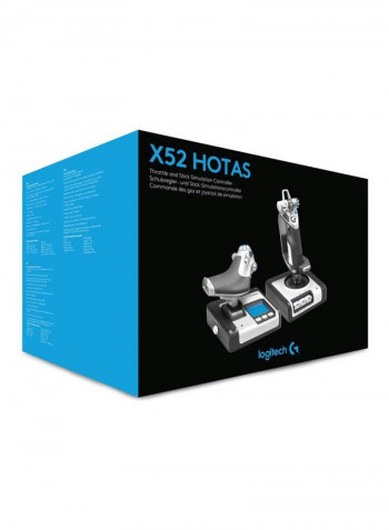 X52 H.O.T.A.S. Throttle & Stick Simulation Controller